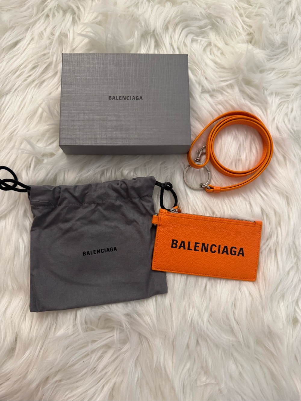 Balenciaga Card Holder with a Strap